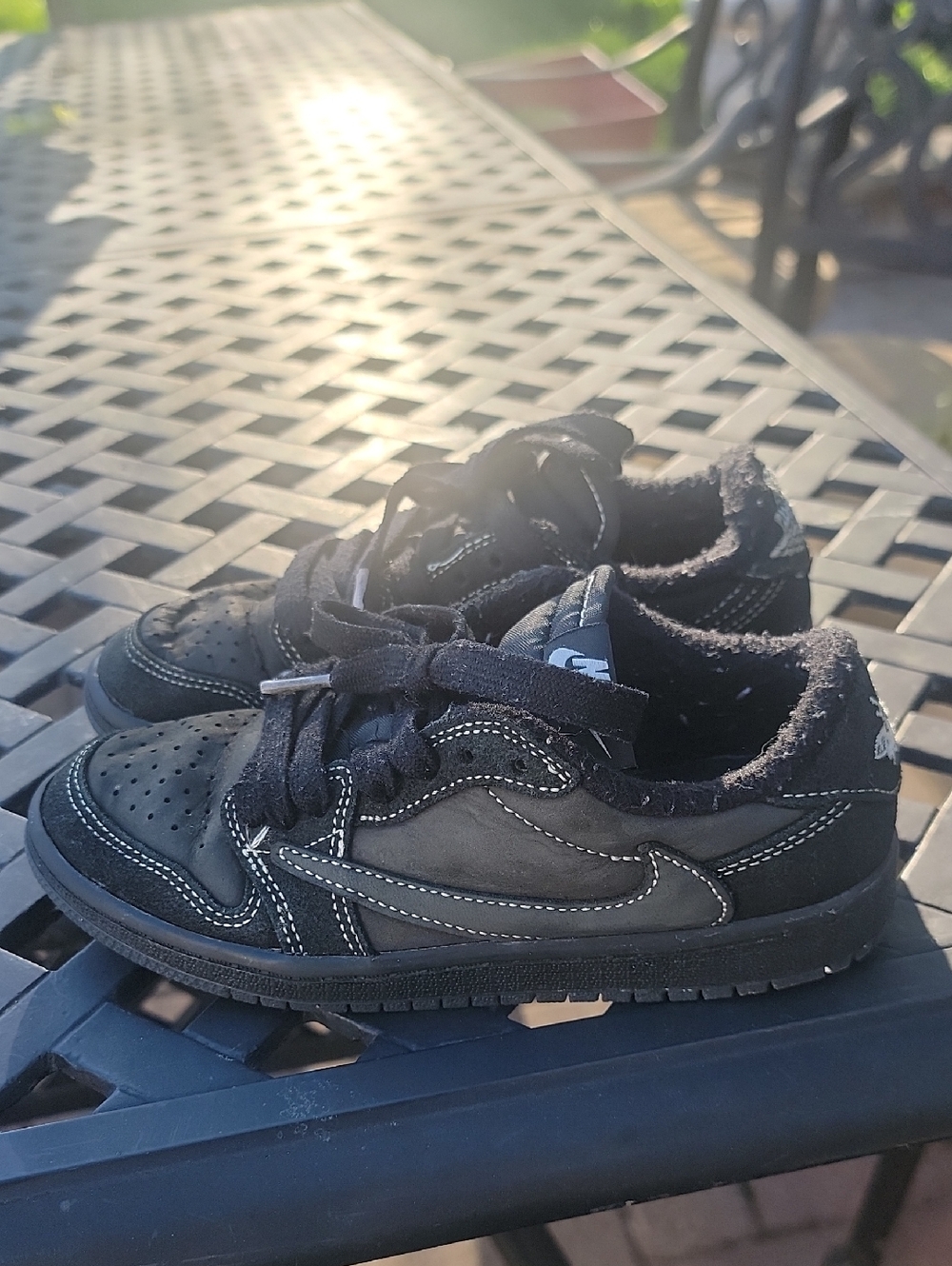 Travis Scott Air Jordans 2 Kids Size 1 Sneakers
